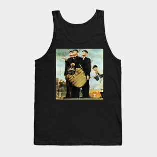 Bottom Of The Sixth 1949 - Norman Rockwell Tank Top